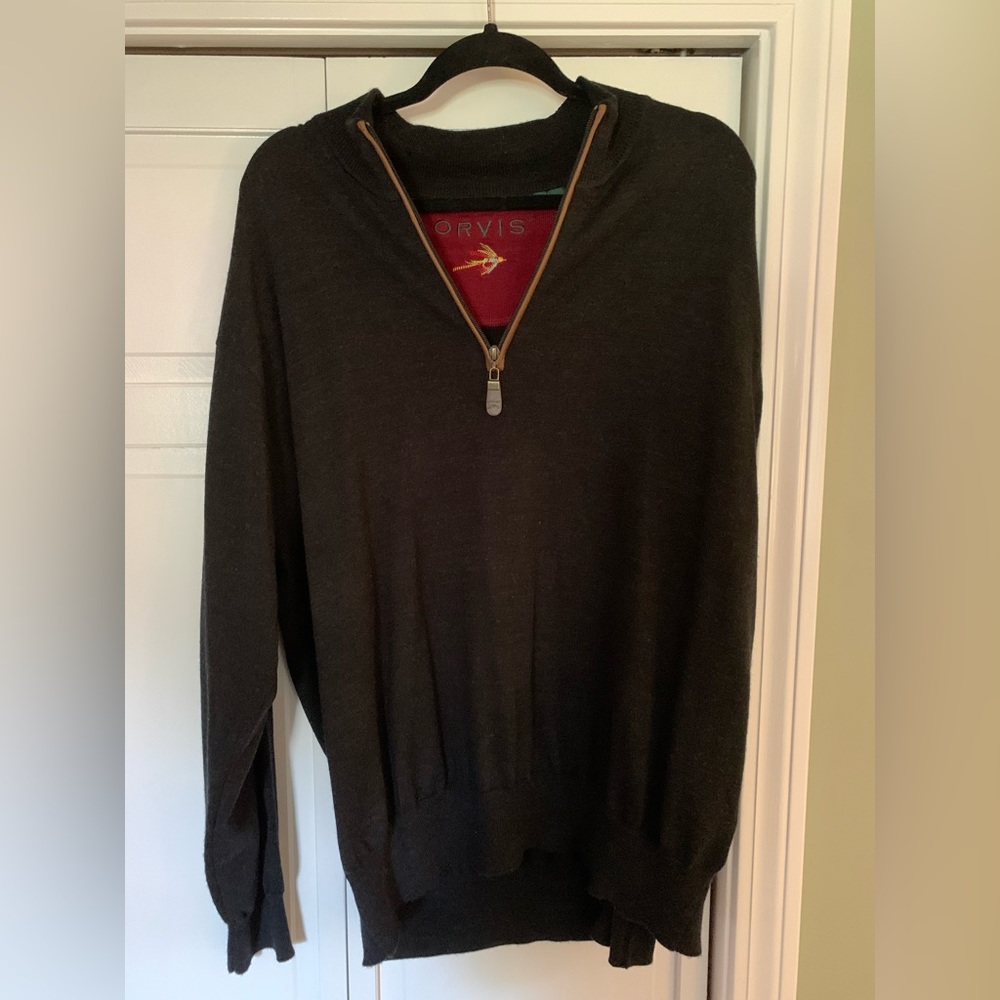 Orvis sweater size XL